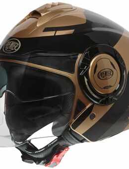 Cool OPT 19 Jet Helmet De Helm van de straal, zwart, afmeting XL