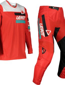 Moto 3.5 Ride Motorcross Jersey en Broekenset, rood, afmeting XL