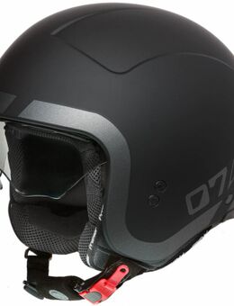 Rocker LN Jet Helmet De Helm van de straal, zwart-zilver, afmeting XL