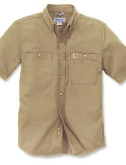 Rugged Shirt met korte mouwen, beige, afmeting XL