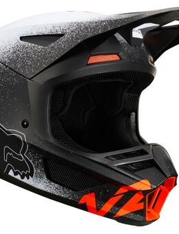 V2 BNKZ Jeugd Motocross Helm, zwart, afmeting S
