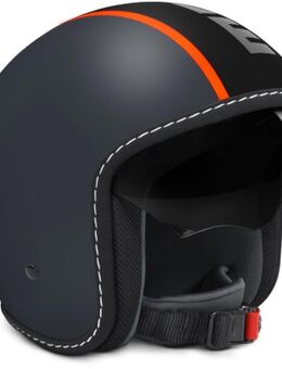 DESIGN Blade Jet Helmet Grey Matt / Red Fluo Jet Helm Grijs Mat / Rood Fluo, grijs, afmeting S
