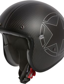 Le Petit Star Carbon BM Jet Helmet De Helm van de straal, carbon, afmeting L