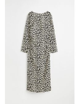 Jurk Met Dessin Wit/luipaarddessin Alledaagse jurken in maat 34. Kleur: White/leopard print