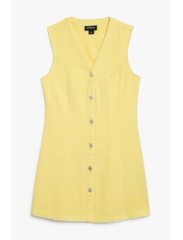 Gele Denim Overgooier Geel Alledaagse jurken in maat 44. Kleur: Yellow