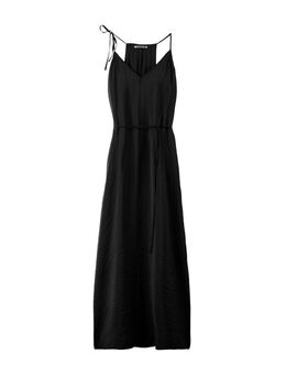 Maxi-jurk met strikbandjes Black