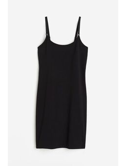 H & M - MAMA Katoenen voedingsjurk - Zwart