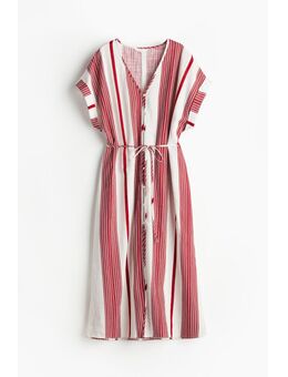 H & M - Doorknoopjurk - Rood