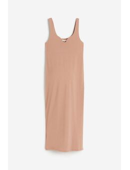 H & M - MAMA Tricot jurk - Beige