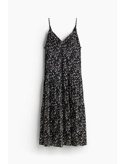 H & M - Strappy maxi-jurk - Zwart