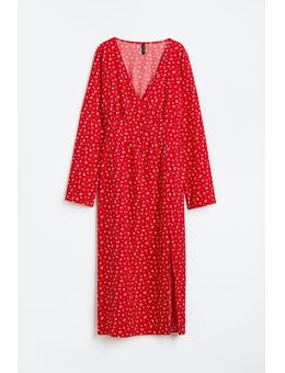 H & M - Doorknoopjurk - Rood