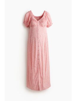 H & M - MAMA Off-the-shoulderjurk - Roze