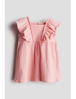 H & M - Jurk van structuurtricot - Roze