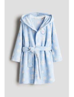 H & M - Fleece ochtendjas - Blauw