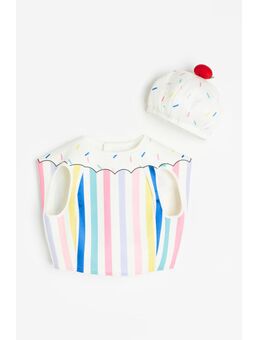 H & M - Verkleedset - cupcake - Wit