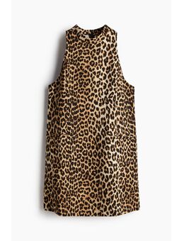 H & M - Mini-jurk met print - Zwart