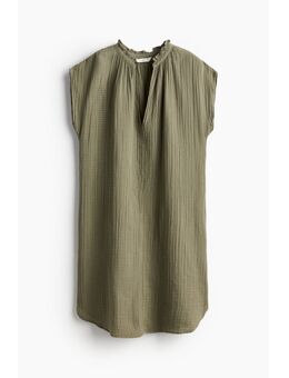 H & M - Mousseline jurk - Groen