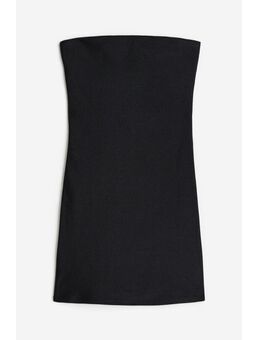 H & M - Compression Shine Tube Dress - Zwart