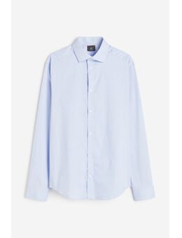 H & M - Overhemd - Slim Fit - Blauw