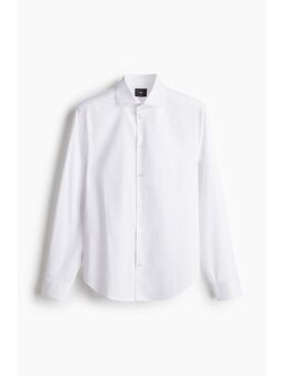 H & M - Overhemd - Slim Fit - Wit