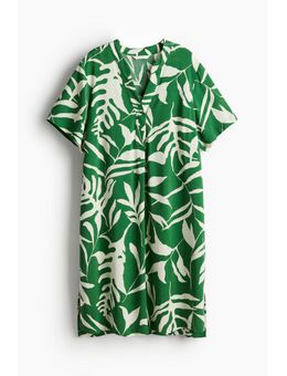 H & M - Tuniekjurk van viscose - Groen