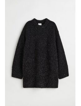 H & M - Glitterende jurk - Zwart