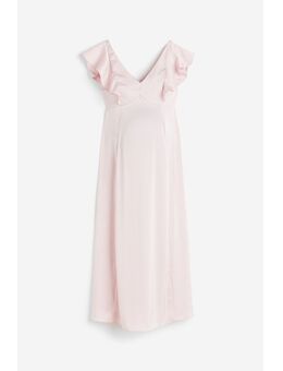 H & M - MAMA Jurk met volants - Roze