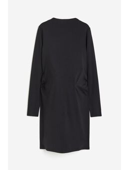 H & M - MAMA Tricot jurk - Zwart