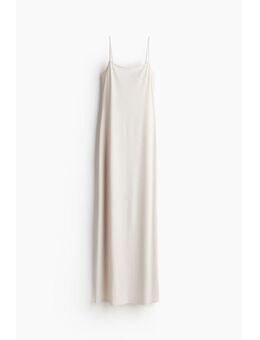 H & M - Geribde bodyconjurk - Beige