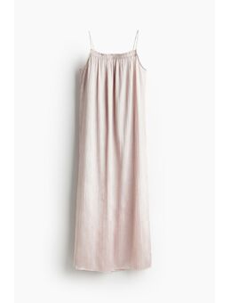 H & M - Satijnen slip-on jurk - Roze