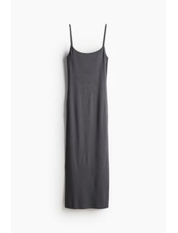 H & M - Strappy maxi-jurk - Grijs