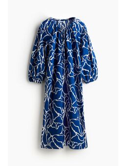 H & M - Katoenen jurk - Blauw