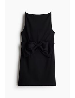 H & M - Strappy jurk met strik - Zwart