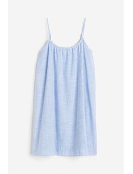 H & M - Mouwloze jurk - Blauw