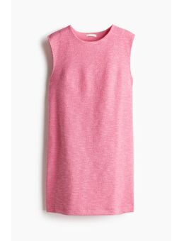 H & M - Shift-jurk van bouclé - Roze