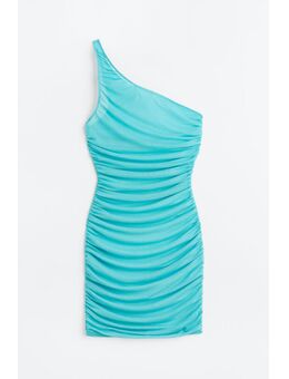 H & M - One-shoulder strandjurk - Turquoise