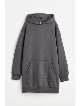 H & M - Sweatjurk met capuchon - Grijs