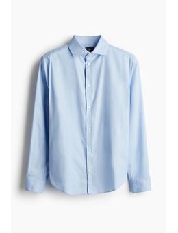 H & M - Overhemd - Slim Fit - Blauw