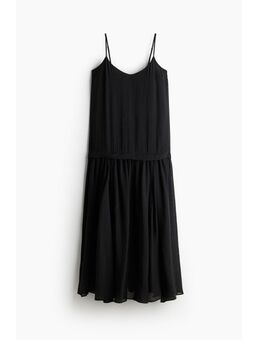 H & M - Strappy maxi-jurk - Zwart