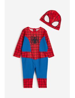 H & M - Tweedelige verkleedset - Spider-Man - Blauw