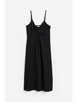 H & M - Jurk met gedraaid detail - Zwart