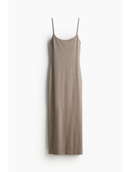 H & M - Strappy maxi-jurk - Bruin