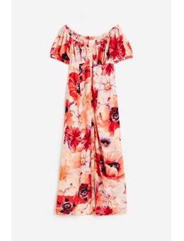 H & M - MAMA Off-the-shoulderjurk - Oranje