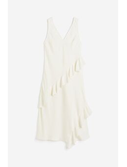 H & M - Jurk met volants - Wit