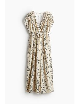 H & M - Oversized katoenen jurk - Wit