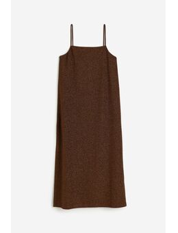 H & M - Tricot slip-in jurk - Beige