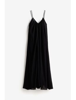 H & M - Katoenen maxi-jurk - Zwart