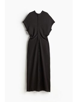 H & M - Maxi-jurk van zijdemix - Zwart