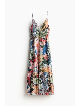 H & M - Maxi-jurk met drawstrings - Zwart