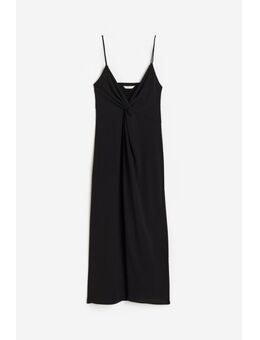 H & M - Jurk met V-hals - Zwart